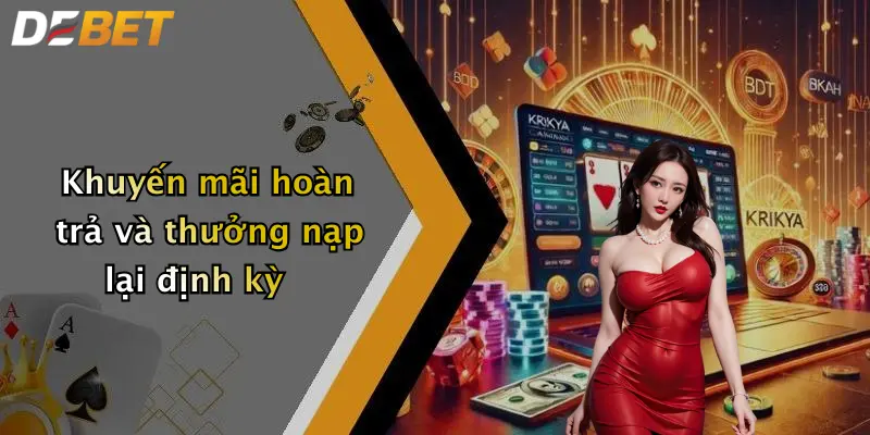 Khuyến mãi hoàn trả và thưởng nạp lại định kỳ