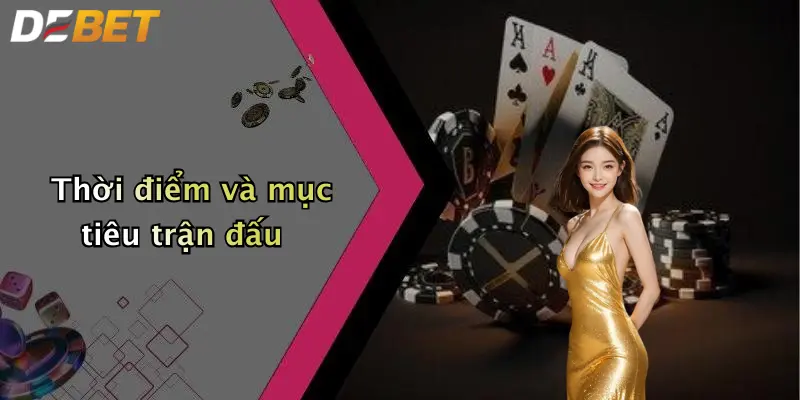 Thời điểm và mục tiêu trận đấu